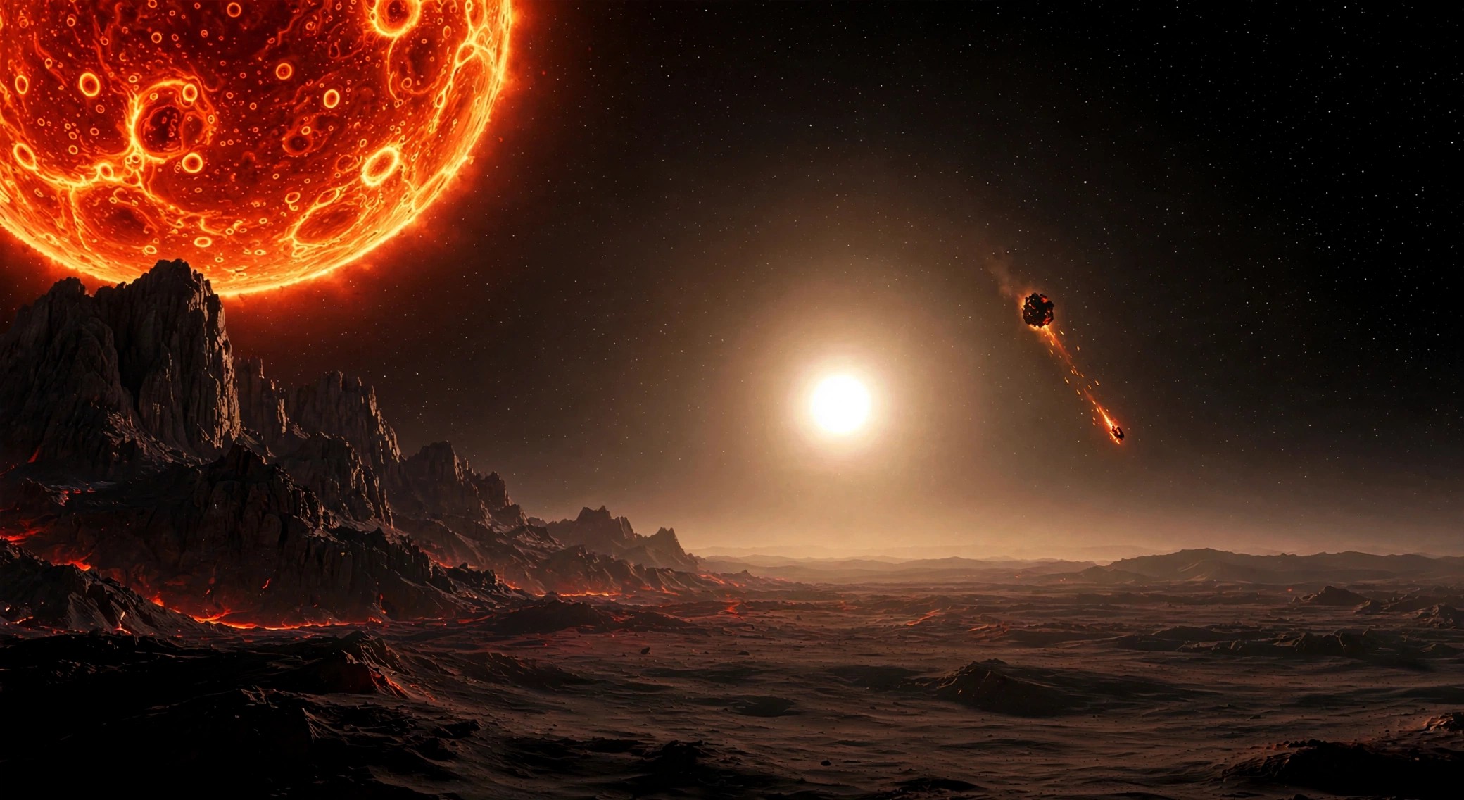 L'AUBE EN FUSION - LA PROTO-LUNE Boule de Feu