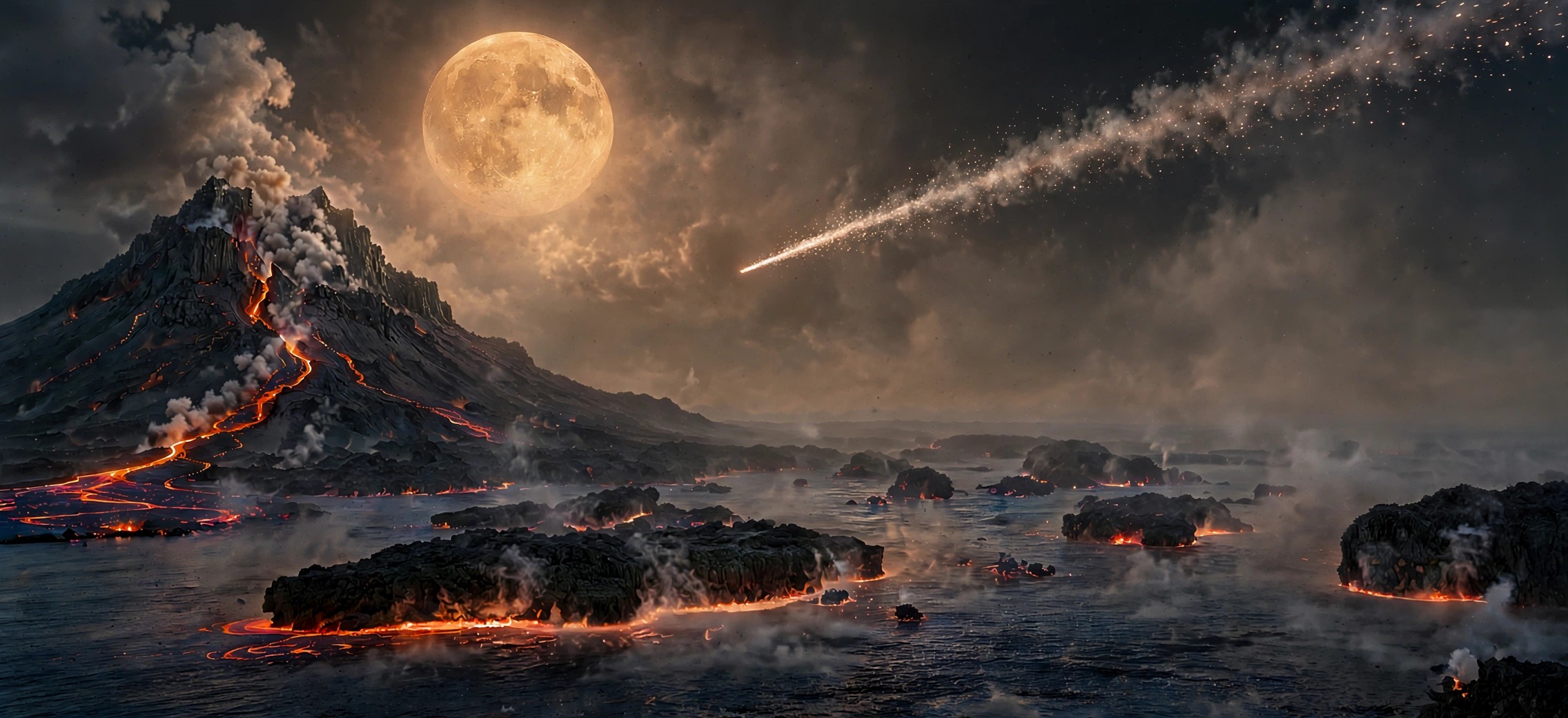 L'Ère du Feu - La Prototerre sous la Lune d'Or
