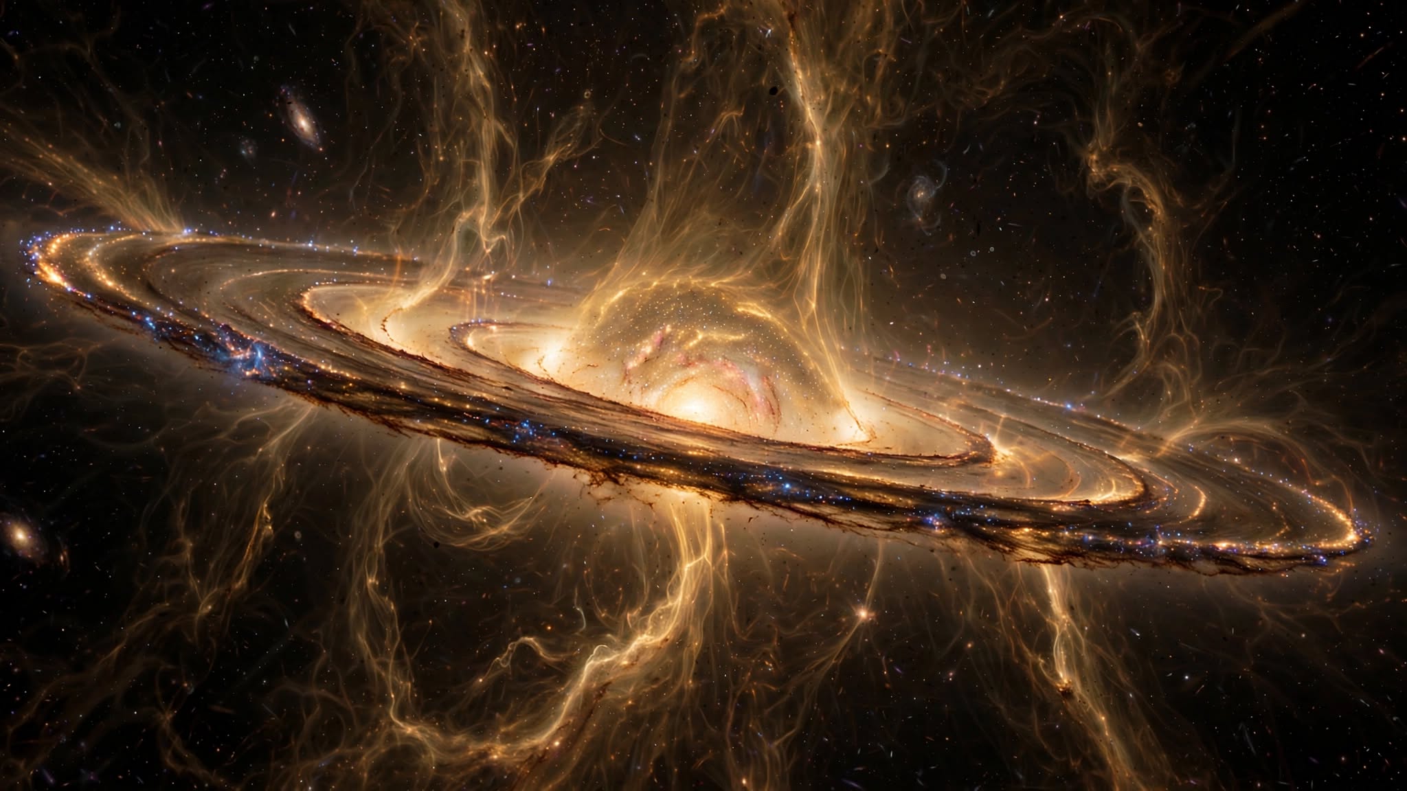 LA FORGE D'OR - Naissance d'une Galaxie